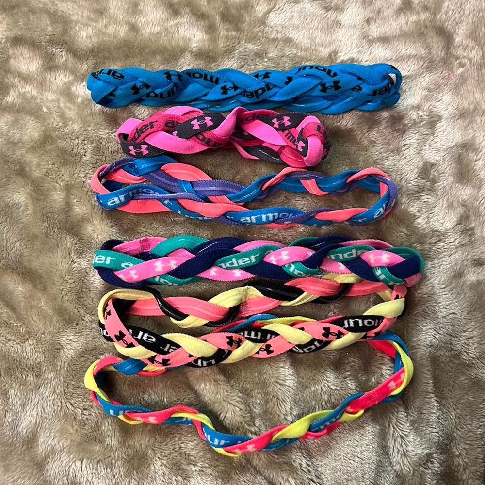 Under armour braided headbands
